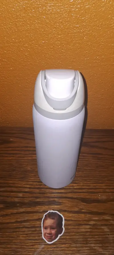 Termo portátil blanco con tapa abatible - miniatura 2