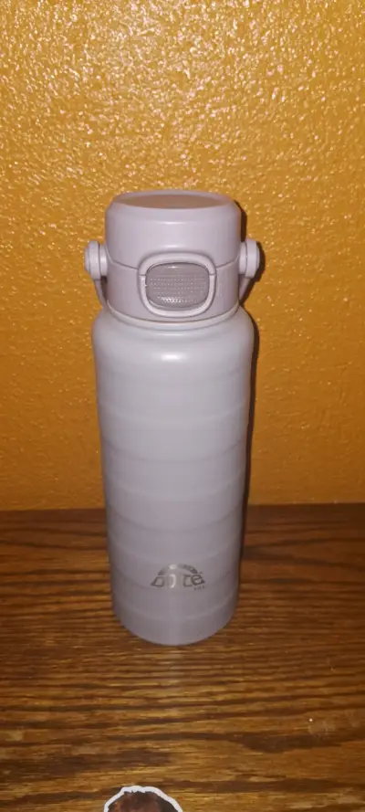 Botella doite térmica de acero inoxidable gris - miniatura 4
