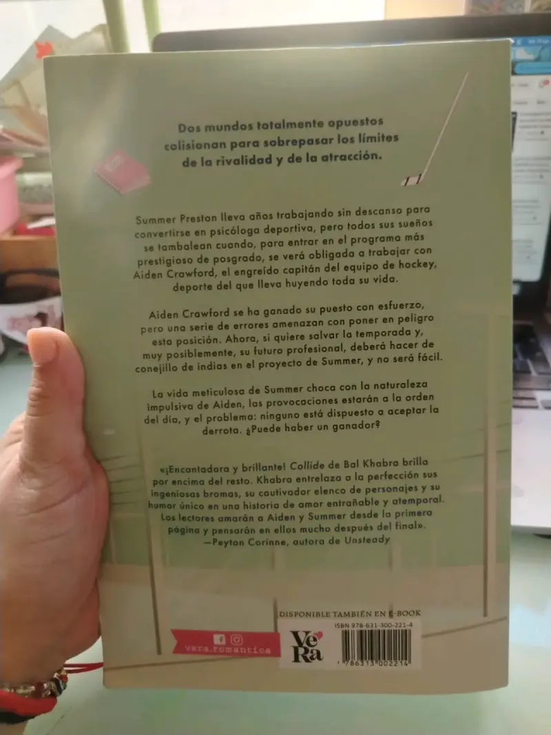 Libro 'Collide' de Bal Khabra para adultos - 2