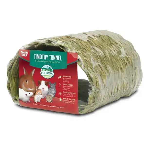 Túnel de heno para mascotas Oxbow Timothy