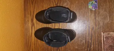 Botines de cuero negro Flexi para mujer - miniatura 3