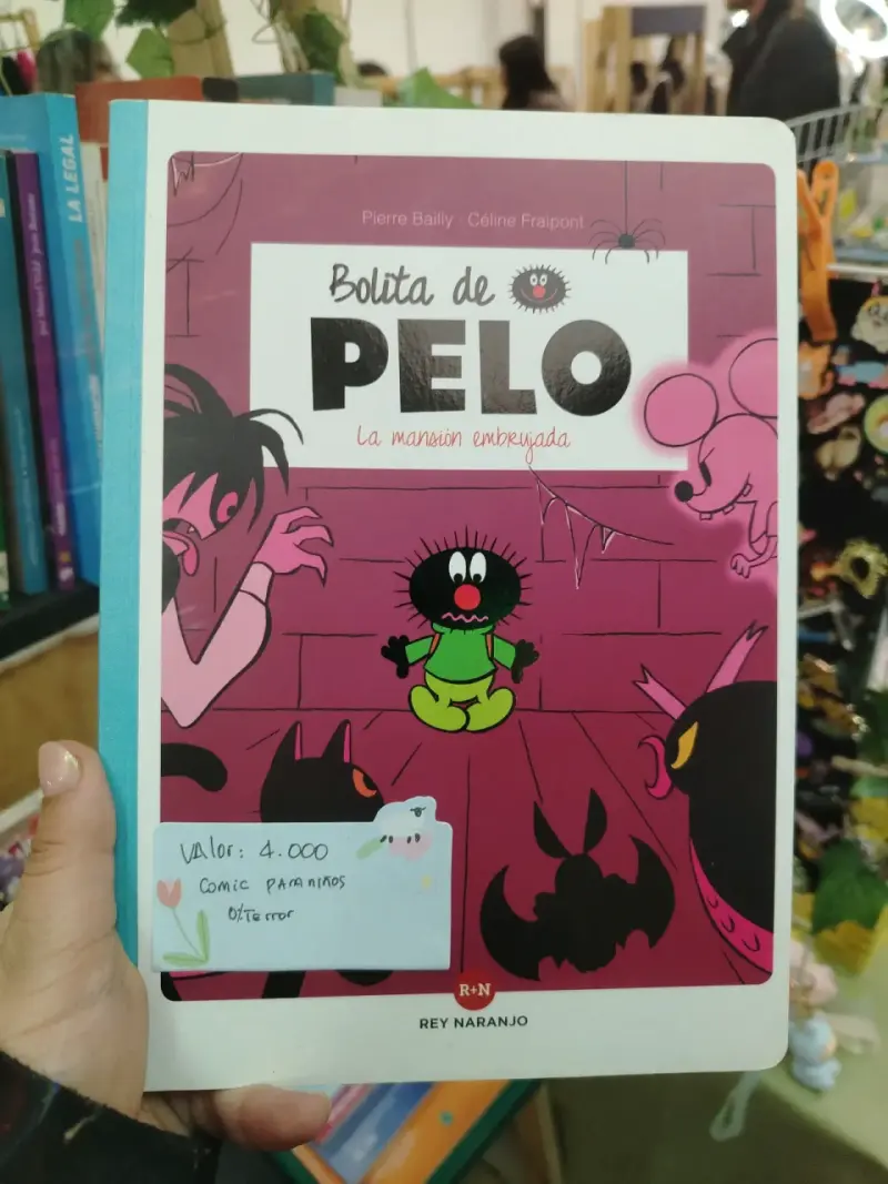 Libro infantil Bolita de Pelo La Mansión Embrujada