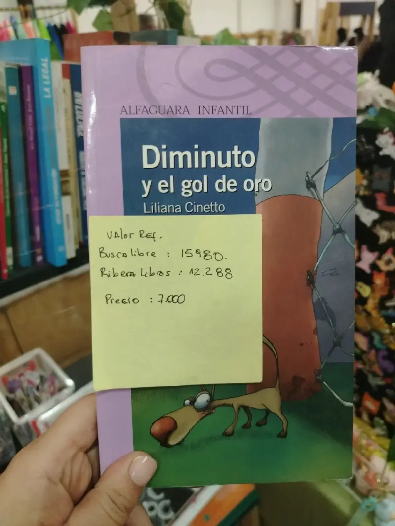 'Diminuto y el gol de oro' de Liliana Cinett