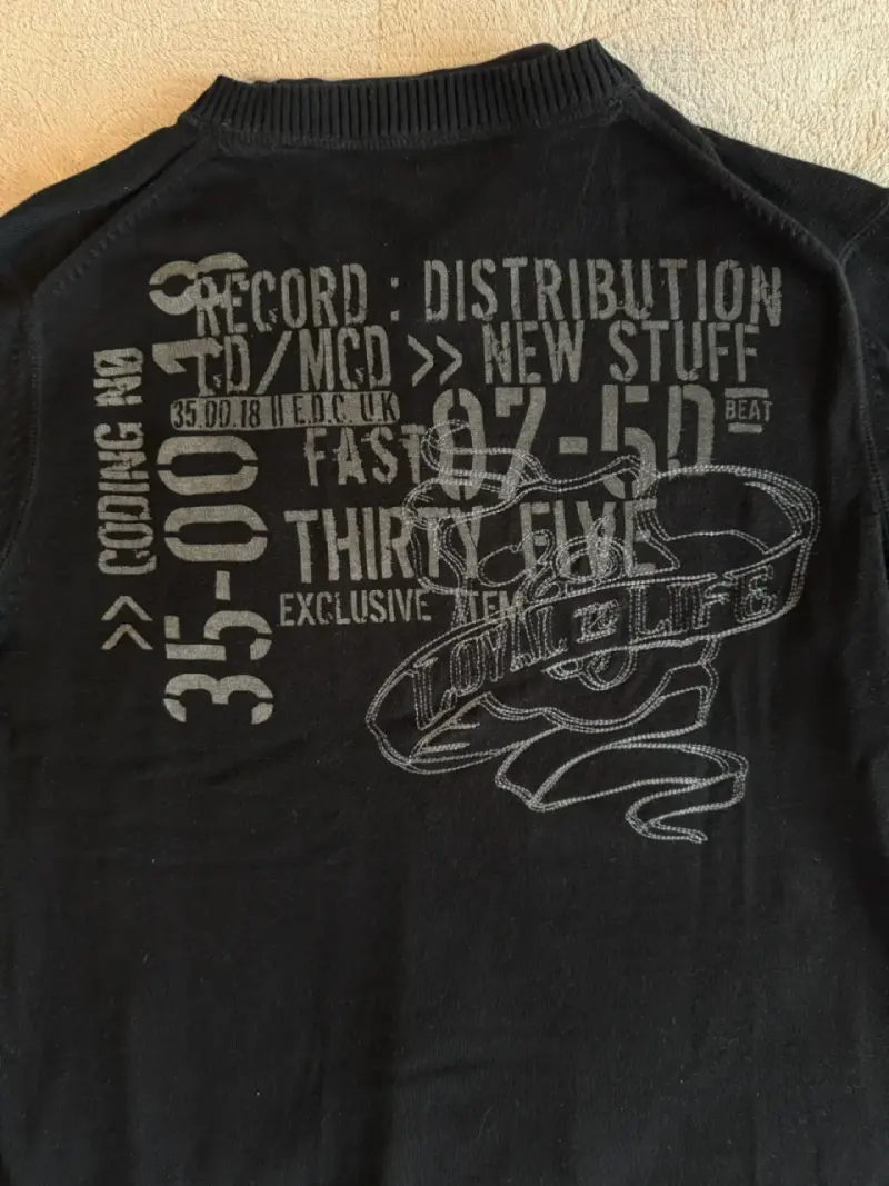 Sueter negro EDC - 3