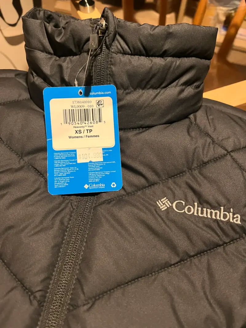 Parka sin mangas mujer Columbia negro - 6