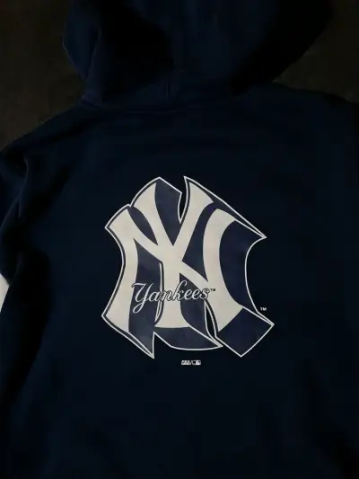 Polerón con capucha New York Yankees azul - miniatura 5