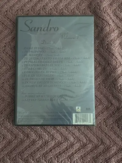 DVD Sandro Las Mejores Canciones - miniatura 2
