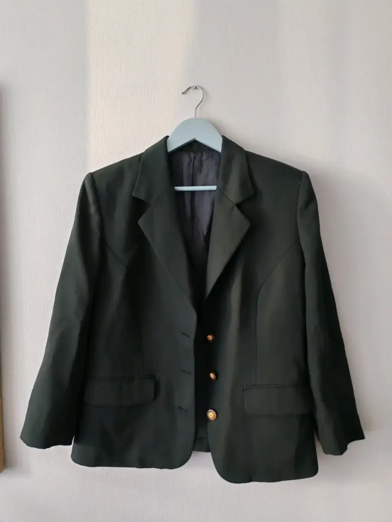 Blazer verde elegante - 1