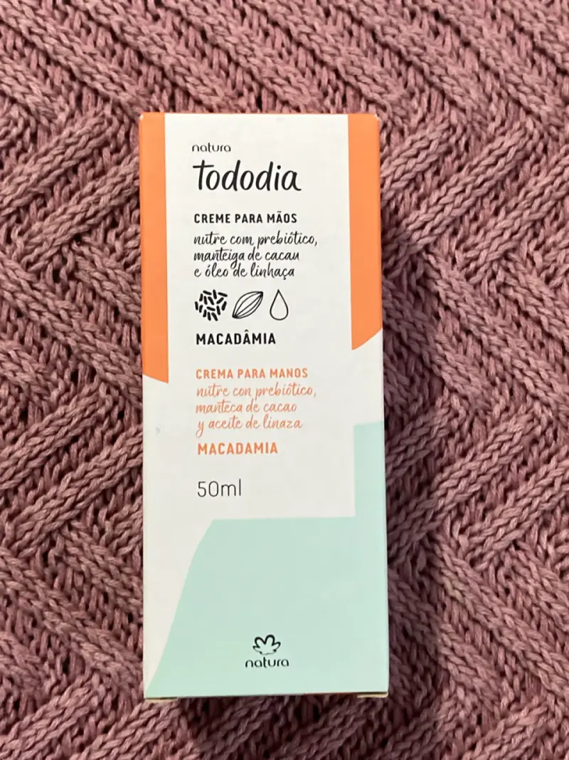Crema de manos Natura Tododia Macadamia 50ml - 1