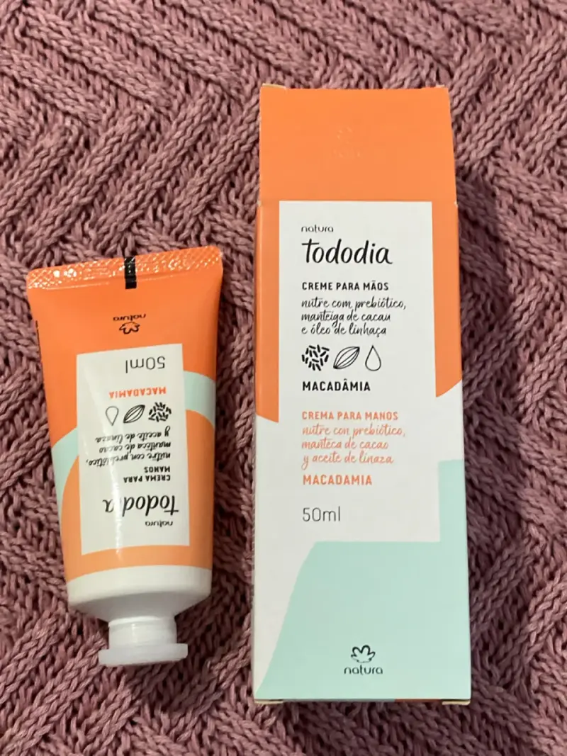 Crema de manos Natura Tododia Macadamia 50ml - 3