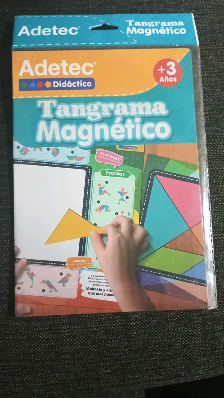 Tangrama Magnético Didáctico Adetec para Niños - 2
