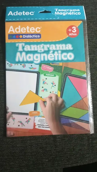 Tangrama Magnético Didáctico Adetec para Niños - miniatura 2