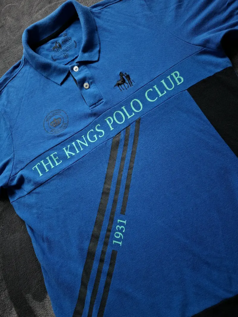 Polera Polo Azul The Kings Polo Club - 3