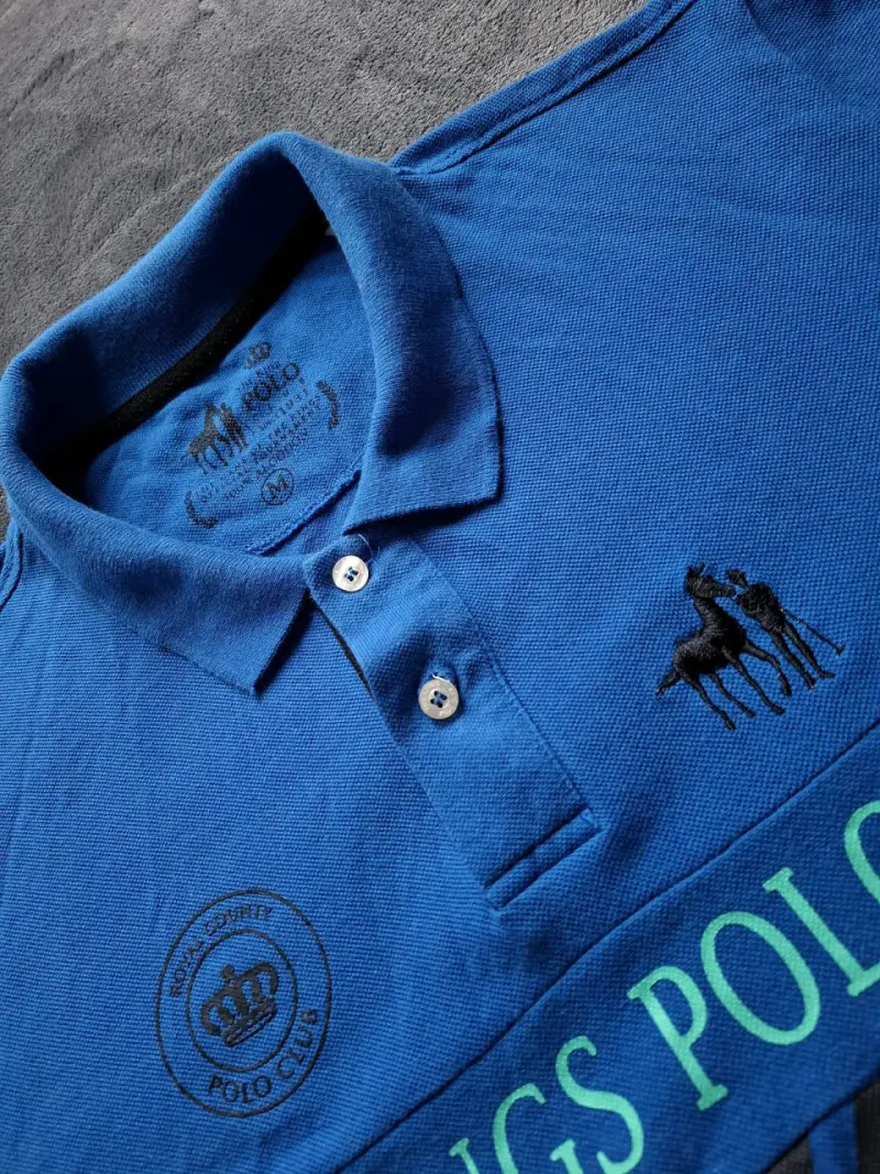 Polera Polo Azul The Kings Polo Club - 4