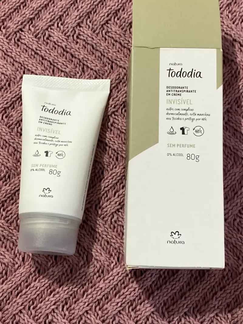 Desodorante en Crema Natura Tododia Invisible 80g - 3