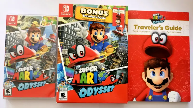 Mario Odyssey Traveler Guide Nintendo Switch - 1