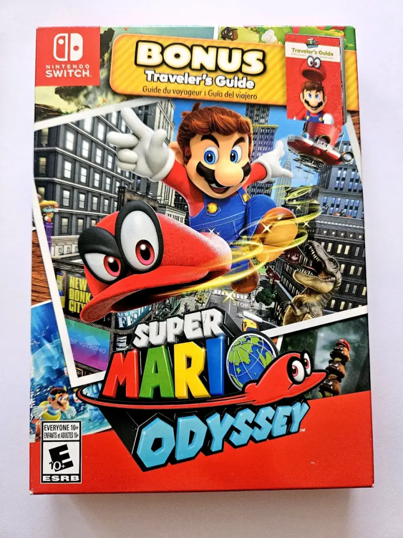 Mario Odyssey Traveler Guide Nintendo Switch - 2
