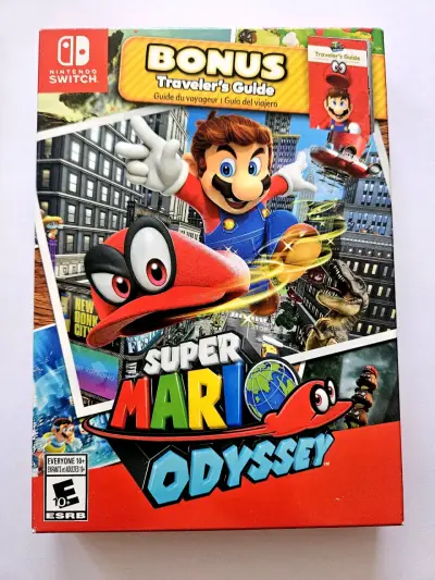 Mario Odyssey Traveler Guide Nintendo Switch - miniatura 2