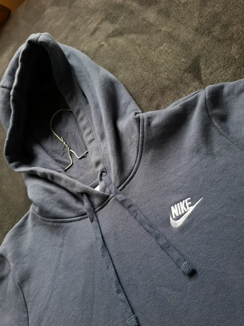 Polerón con capucha Nike azul para hombre - 3