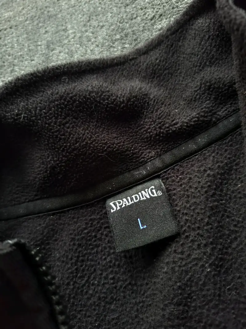 Chaqueta polar negra Spalding con cierre - 6