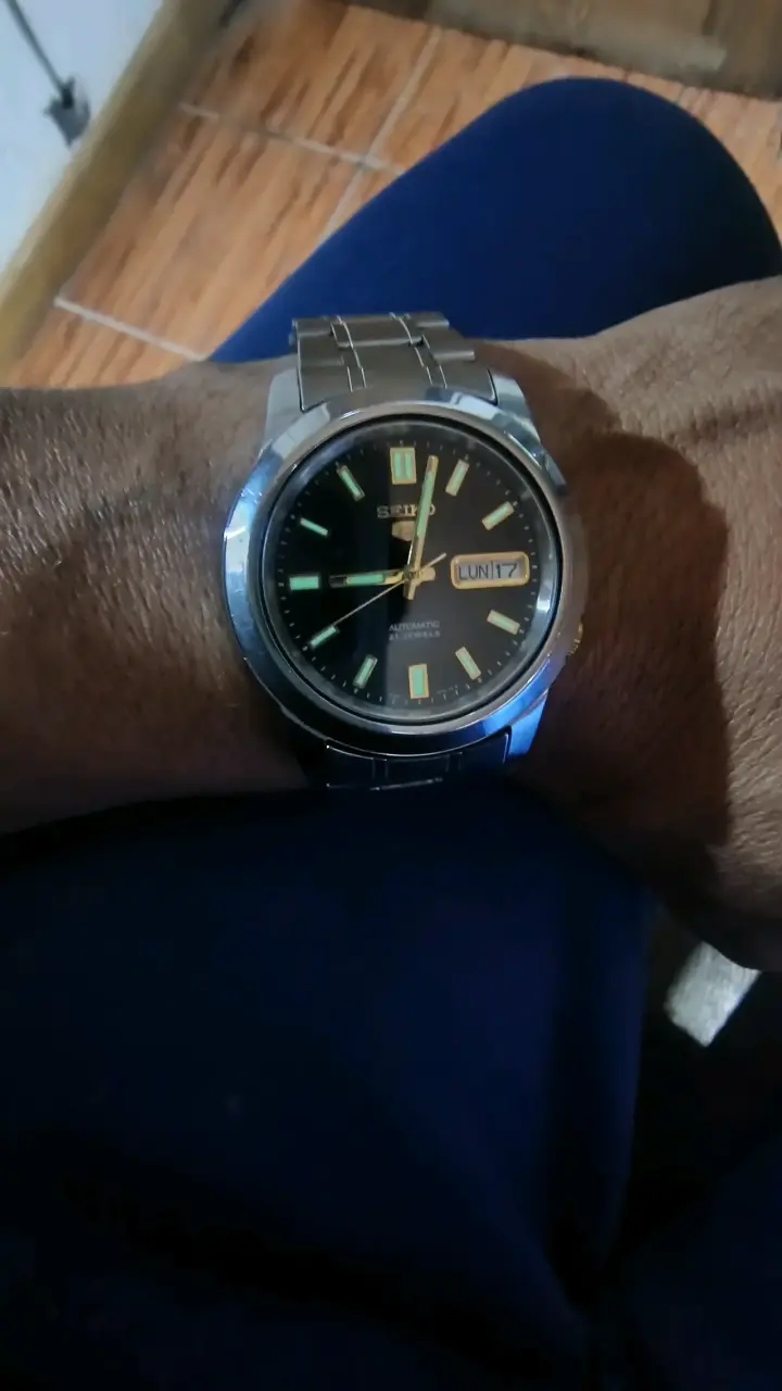 Reloj Seiko 5 automático con correa original - 3