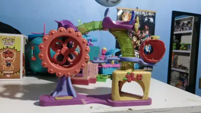 Lote Littlest Pet Shop casa árbol y rueda - miniatura 3