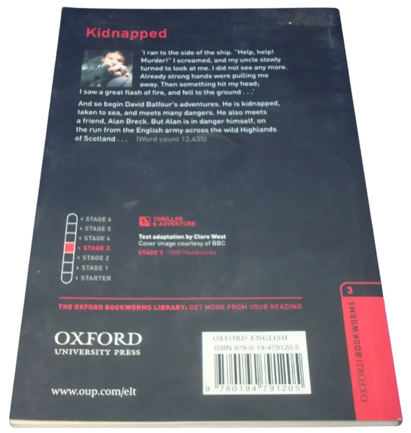 Libro 'Kidnapped' de Robert Louis Stevenson - 3