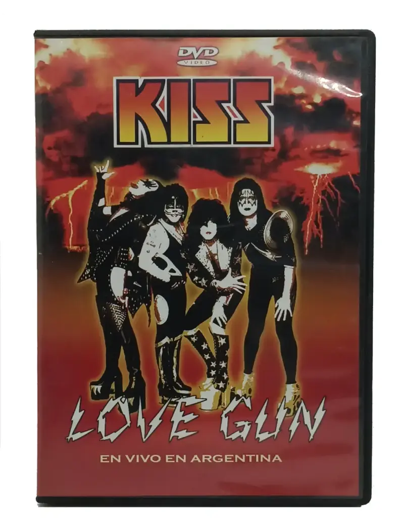 DVD Kiss Love Gun en Vivo en Argentina - 1
