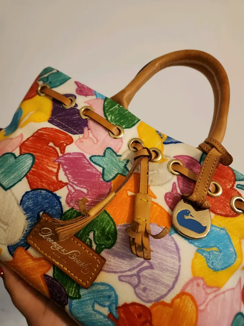 Bolso Vintage Dooney & Bourke Wonder Duck Tassel - 3