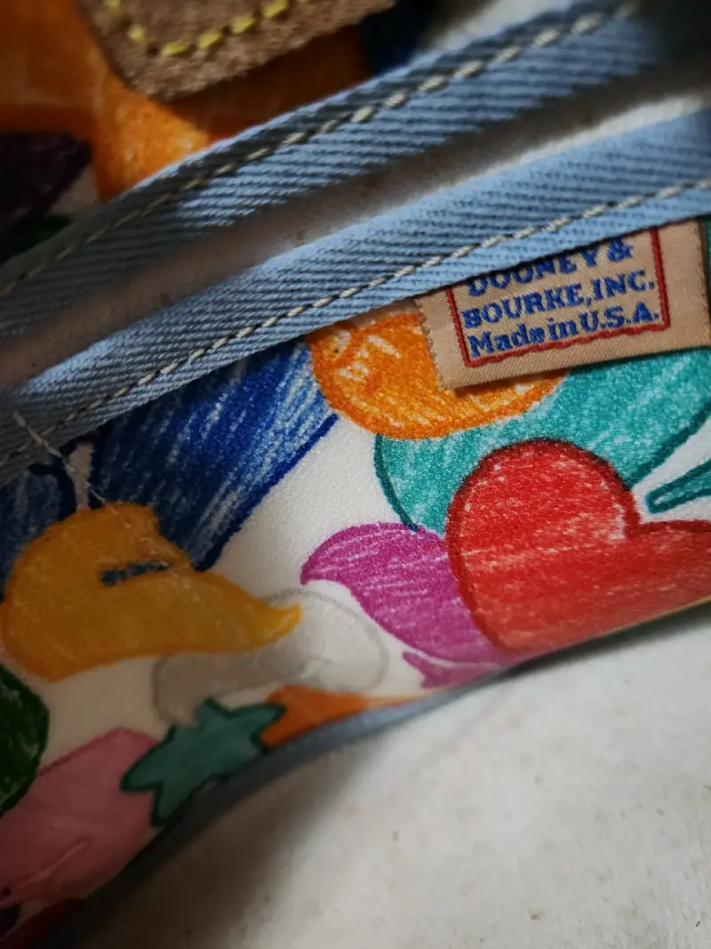 Bolso Vintage Dooney & Bourke Wonder Duck Tassel - 4