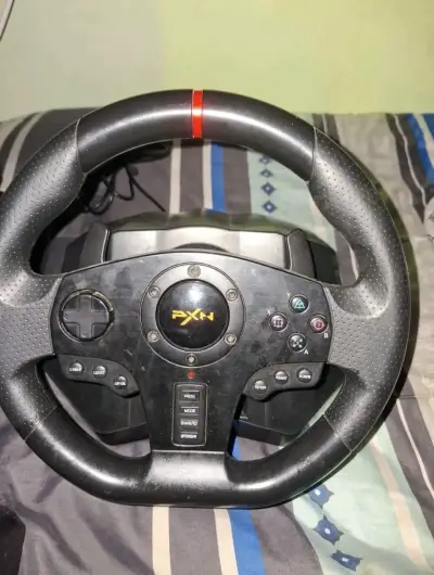 Volante de juego PXN con pedales para simulación - miniatura 3
