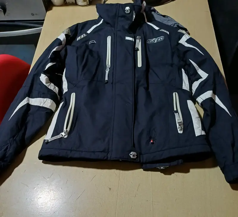 Chaqueta de esquí Spyder negra - 1