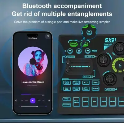 Tarjeta de Sonido Bluetooth SX91 para Streaming - miniatura 2