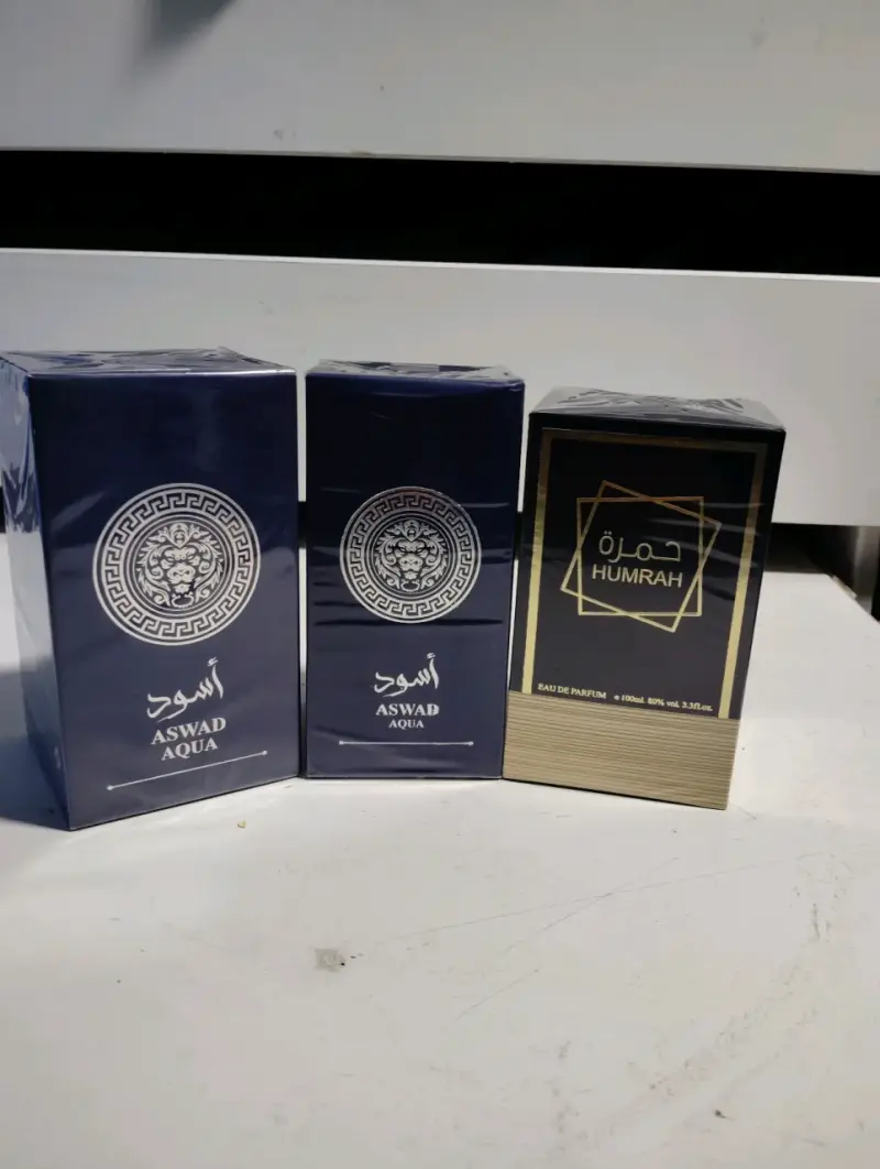 Perfumes Aswad Aqua y Humrah
