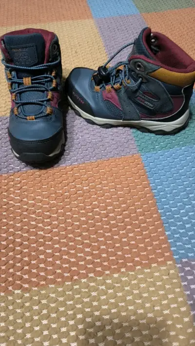 Botas de montaña para niños ficus color azul talla - miniatura 1