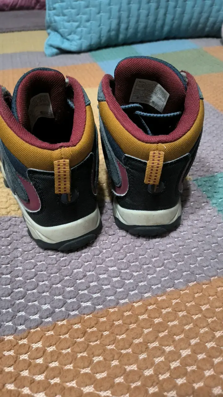 Botas de montaña para niños ficus color azul talla - 2