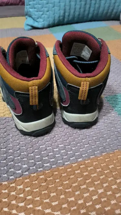 Botas de montaña para niños ficus color azul talla - miniatura 2