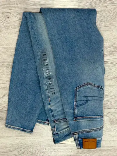 Jeans azul claro American Eagle talla 000 - miniatura 1