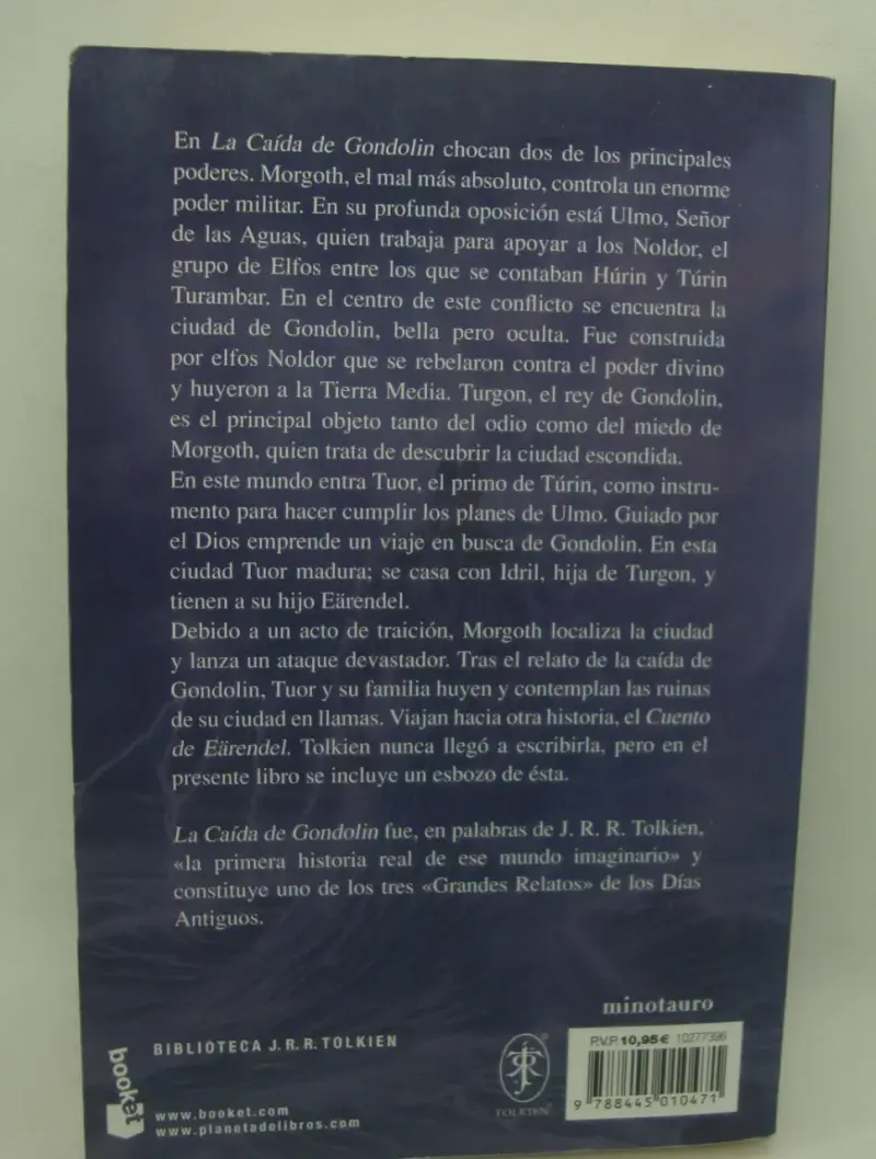 Libro La Caída de Gondolin de J.R.R. Tolkien - 2