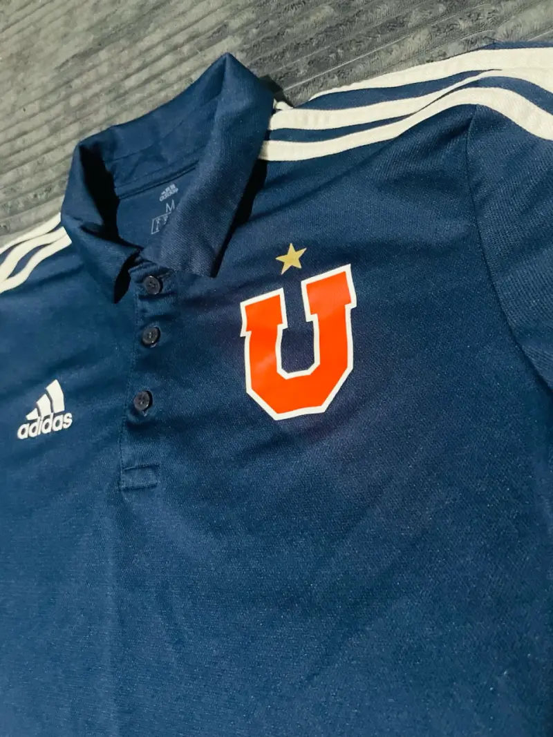 Polera de fútbol Universidad de Chile Adidas azul - 2