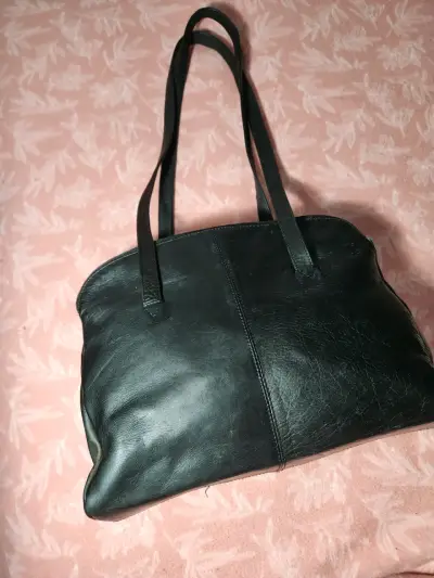 WILSONS LEATHER – VINTAGE MAXI TOTE DE CUERO - miniatura 1