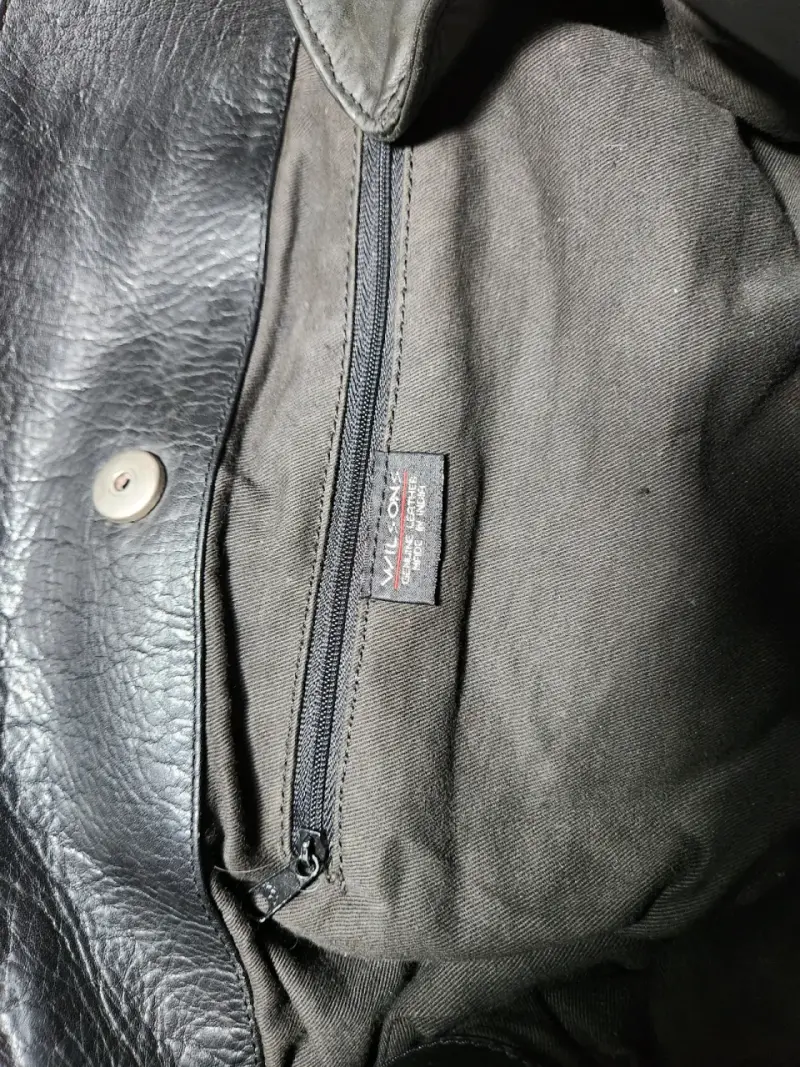 WILSONS LEATHER – VINTAGE MAXI TOTE DE CUERO - 3