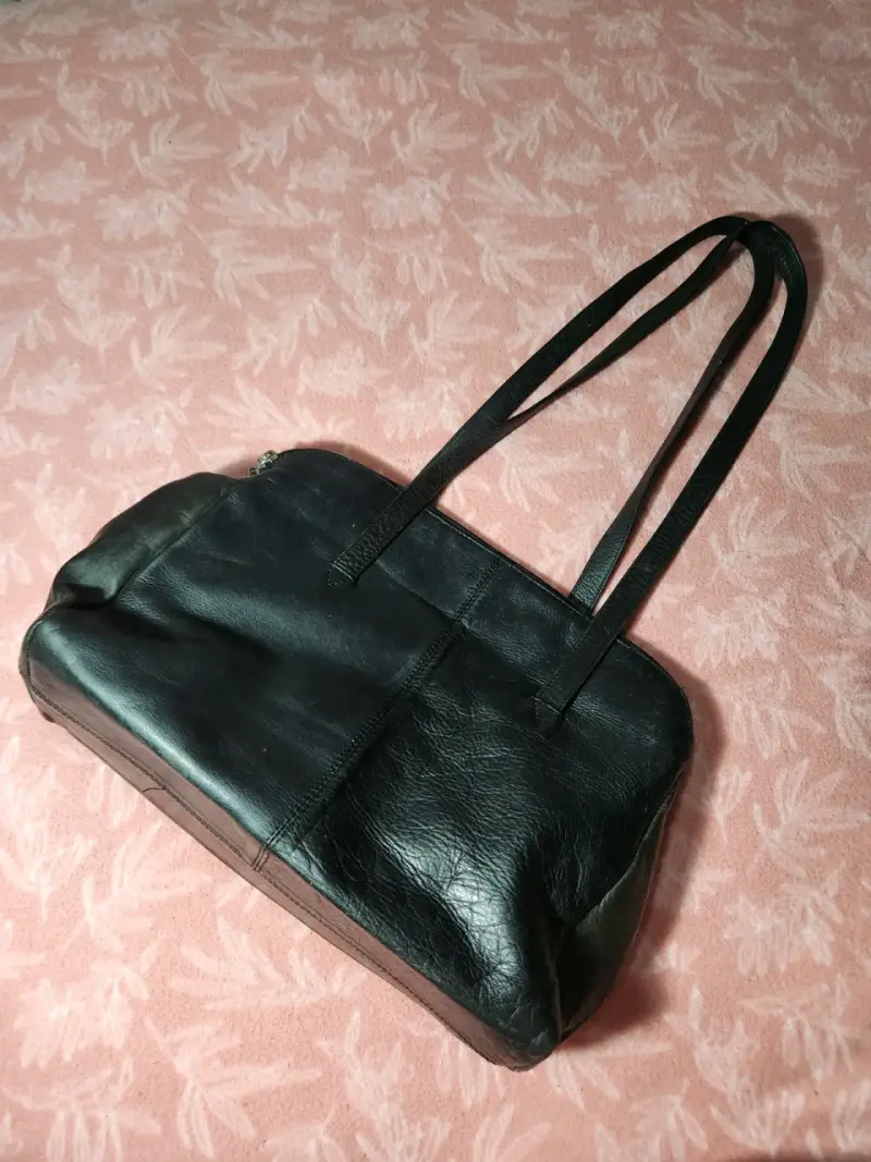 WILSONS LEATHER – VINTAGE MAXI TOTE DE CUERO - 4