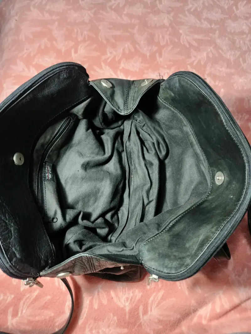 WILSONS LEATHER – VINTAGE MAXI TOTE DE CUERO - 6