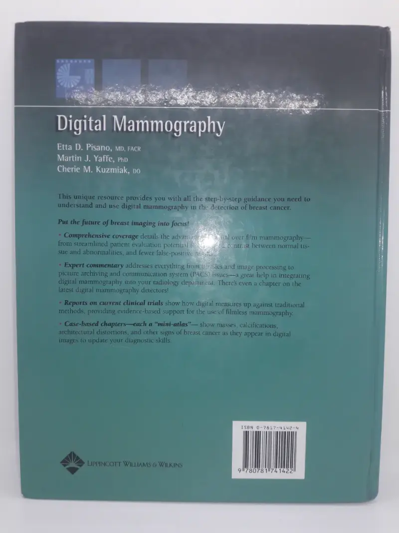 Libro Digital Mammography de Etta D. Pisano - 2