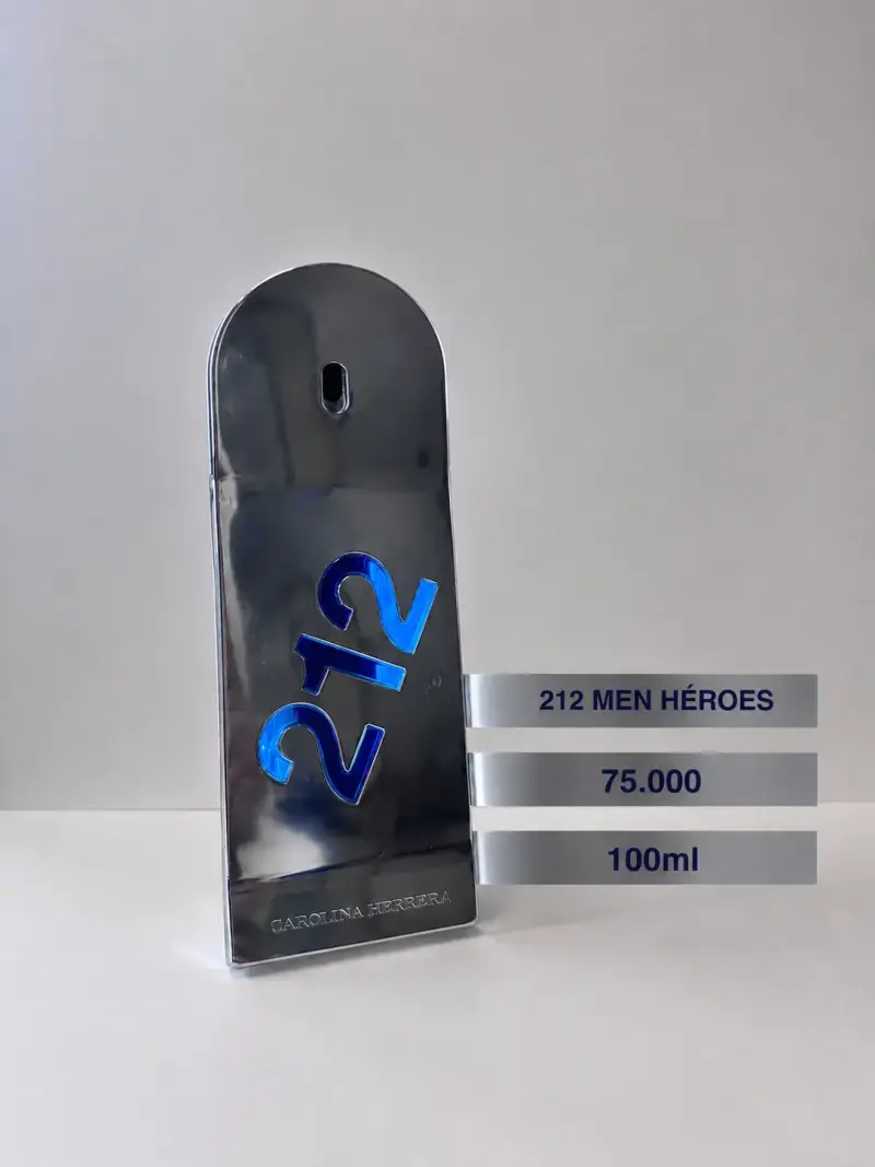 Perfume Carolina Herrera 212 Men Héroes 100ml - 1