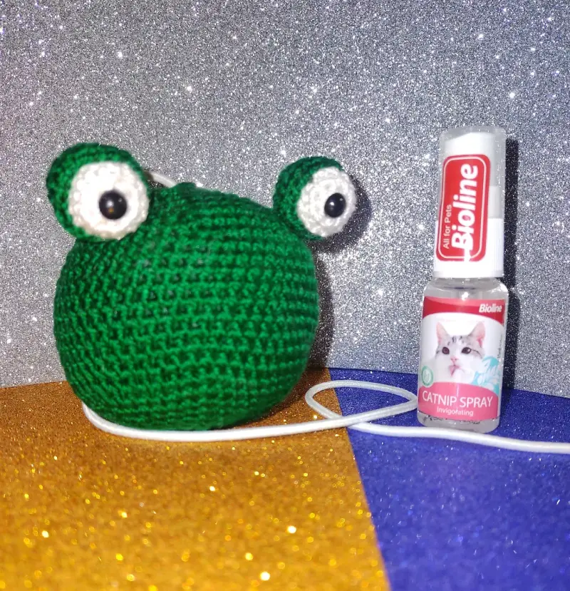 Set juguete para gatos con catnip en spray