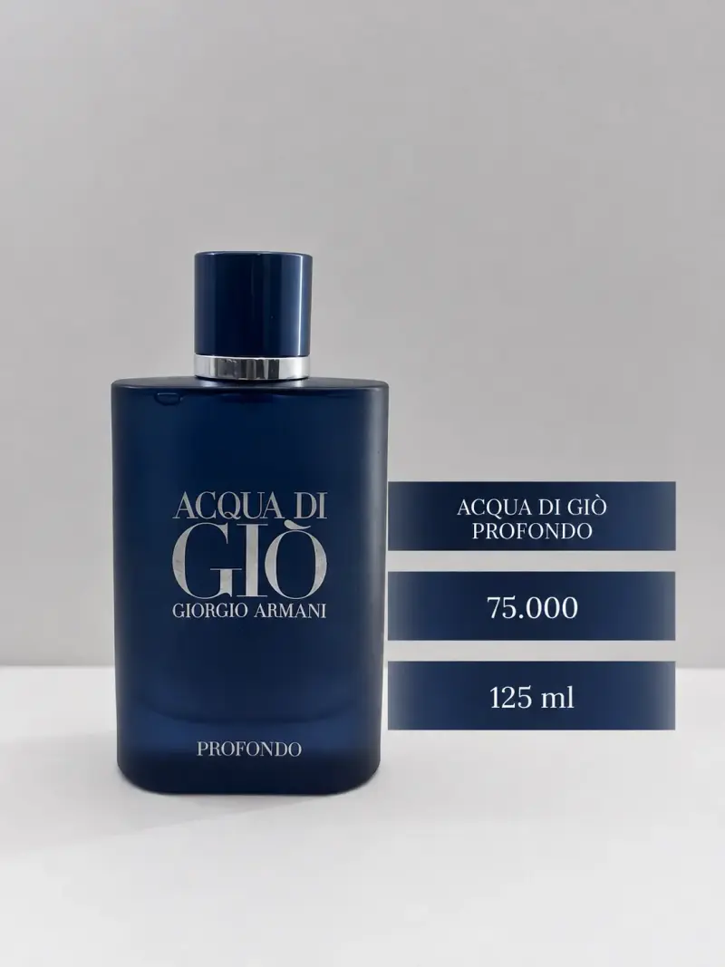 Perfume Acqua Di Giò Profondo Giorgio Armani 125ml - 1