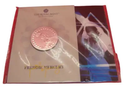 Moneda Conmemorativa Freddie Mercury The Royal Mint - miniatura 2