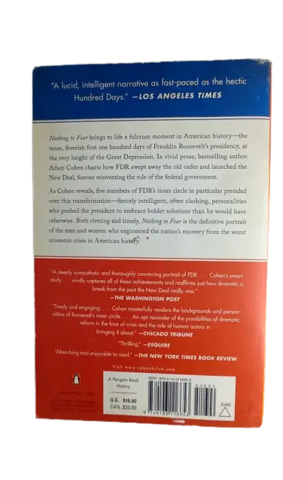 Libro Nothing to Fear de Adam Cohen - miniatura 2